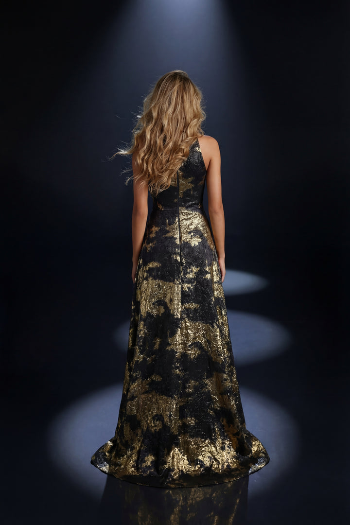 Nicoletta - NC4054 (Available in Black/Gold and Green)