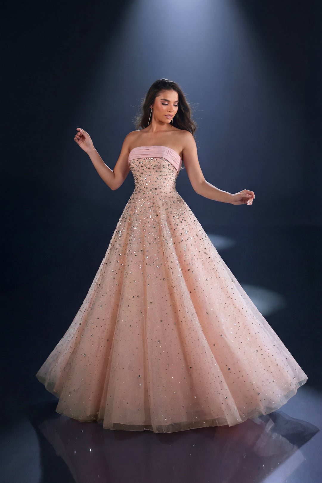 Nicoletta - NC4059 (Available in Peach and Blue)