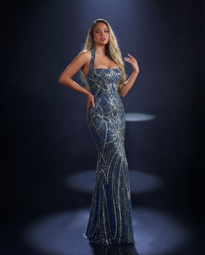 Nicoletta - NC4062 (Available in Blue and Teal)