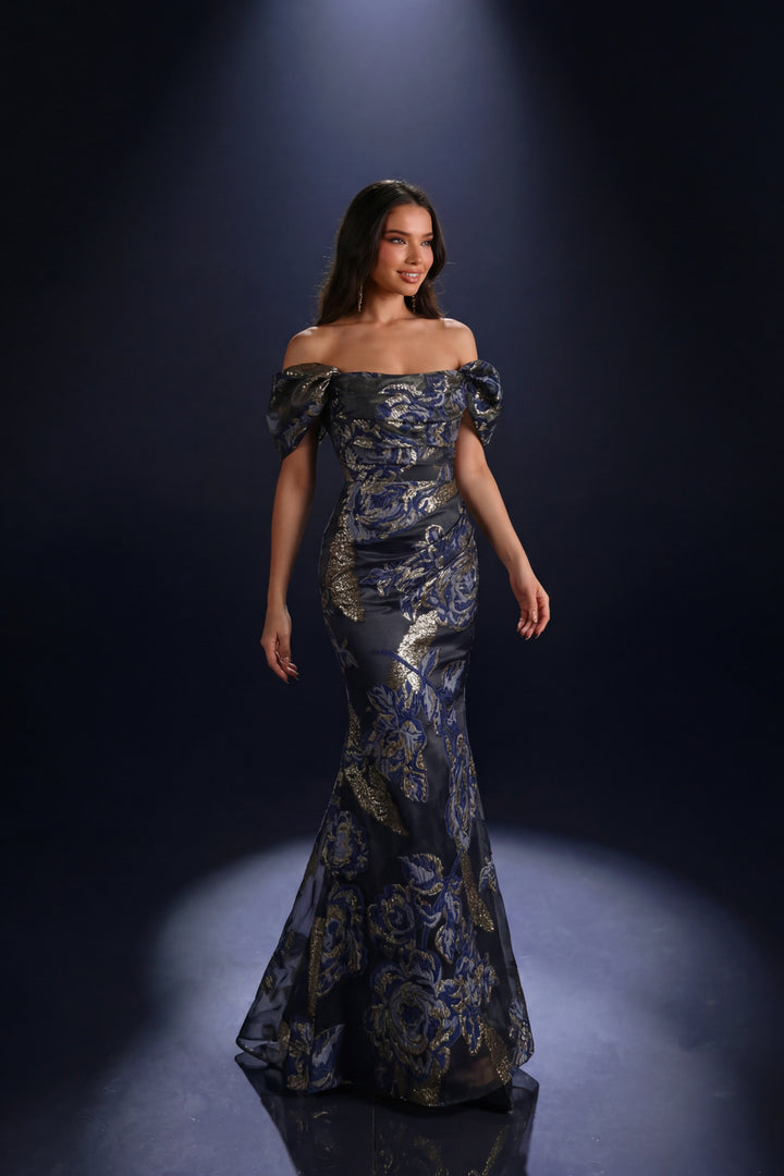 Nicoletta - NC4084 (Available in Midnight, Forrest and Mulberry)