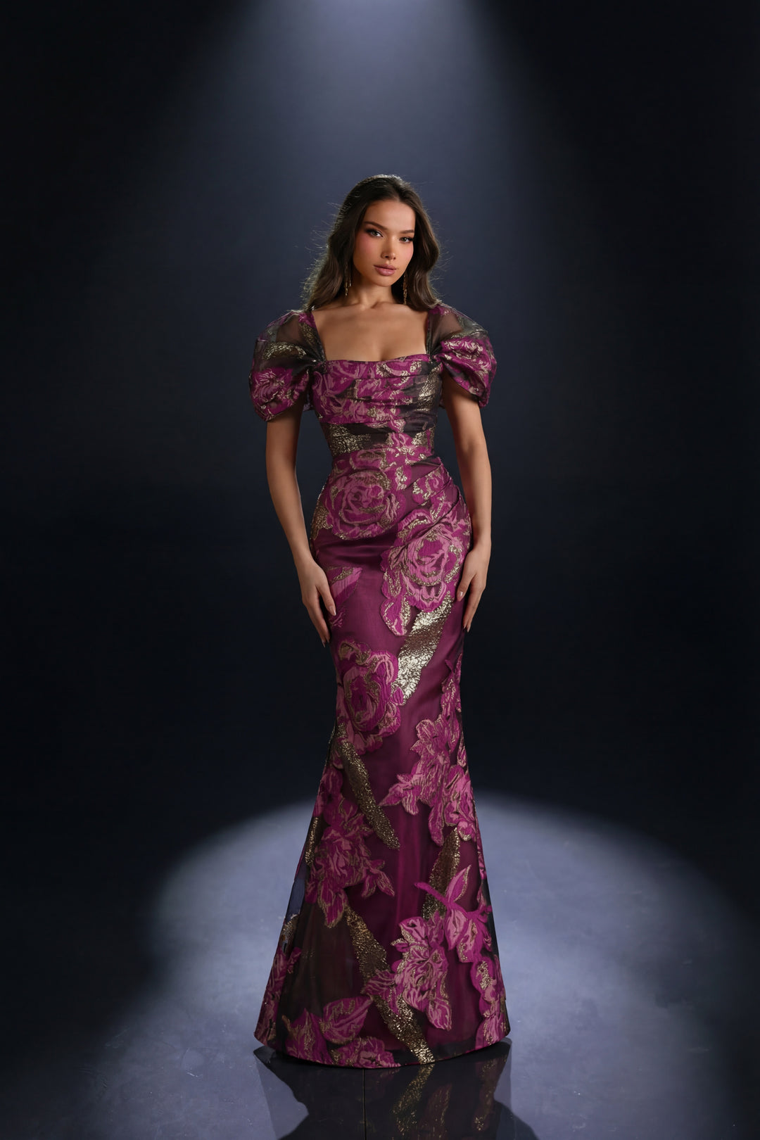 Nicoletta - NC4084 (Available in Midnight, Forrest and Mulberry)
