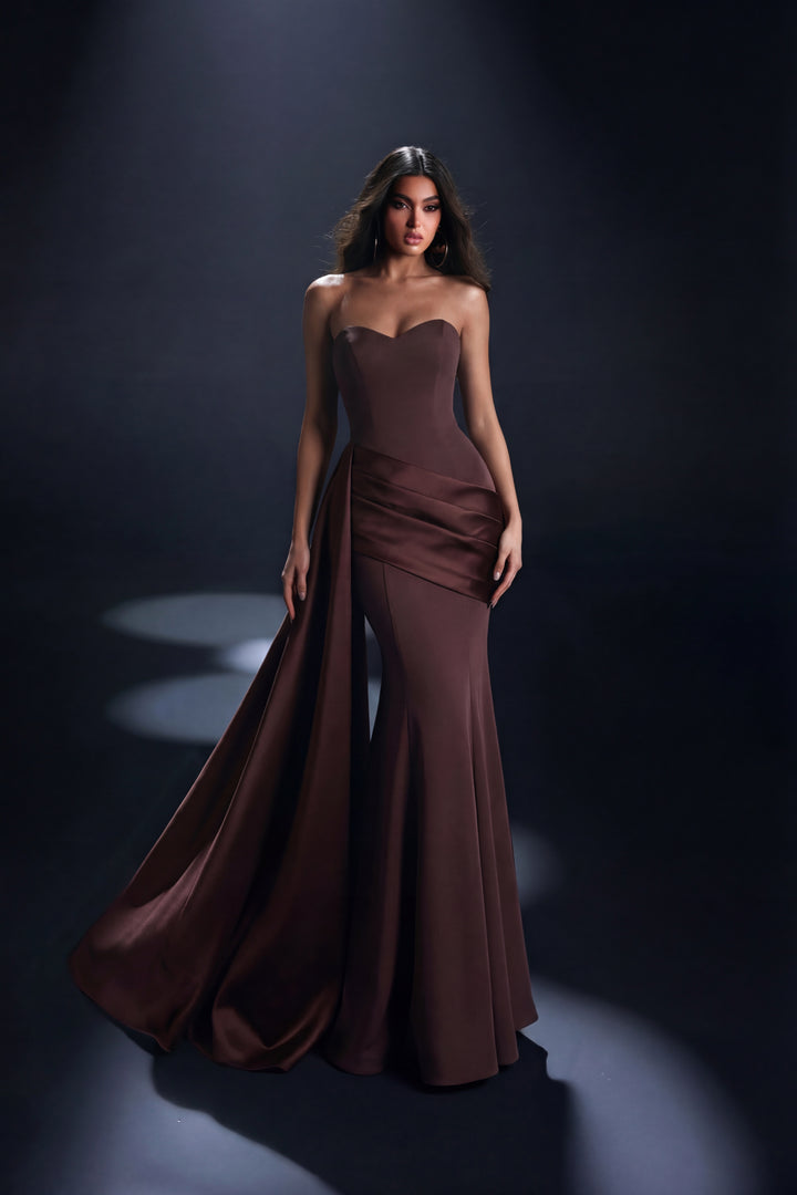 Nicoletta - NC4086 (Available in Black, Burnt Umber and Burgundy)
