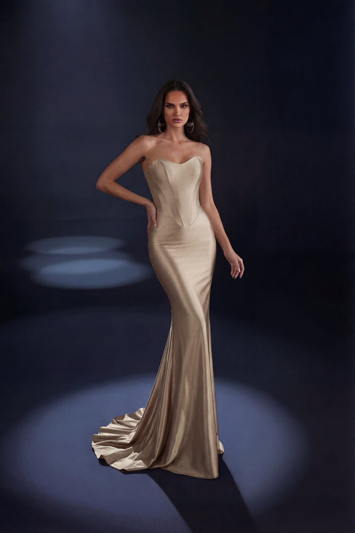 Nicoletta - NC4092 (Available in Champagne, Eucalyptus and Chocolate)