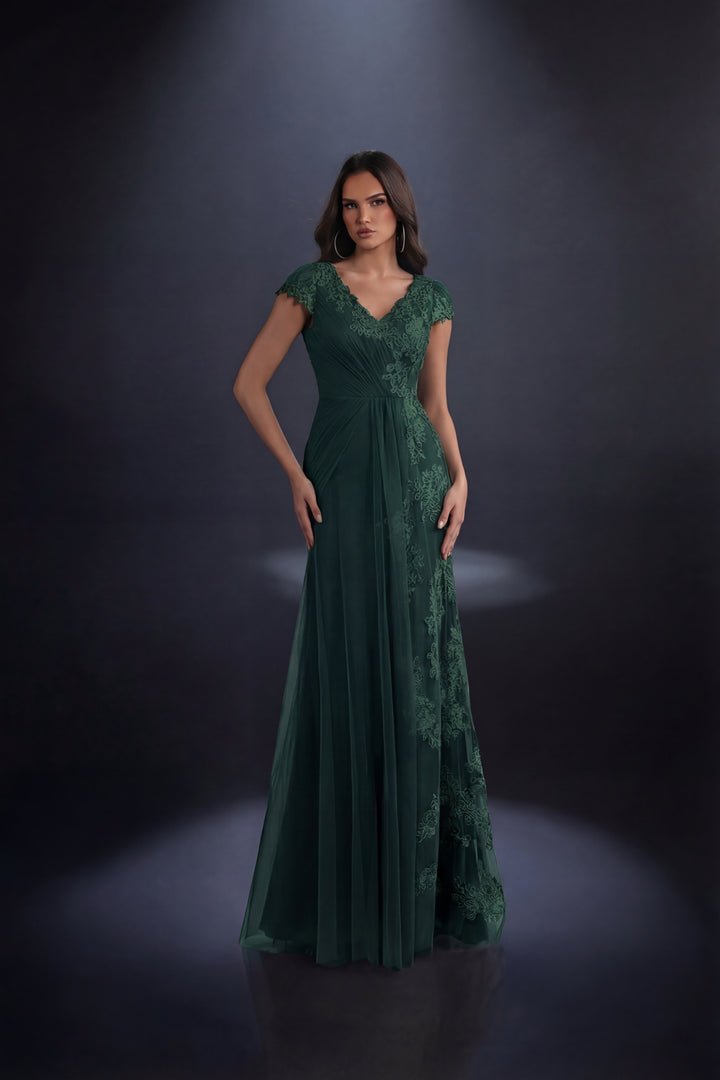Nicoletta - NC4099 (Available in Wine, Light Gold and Forest)