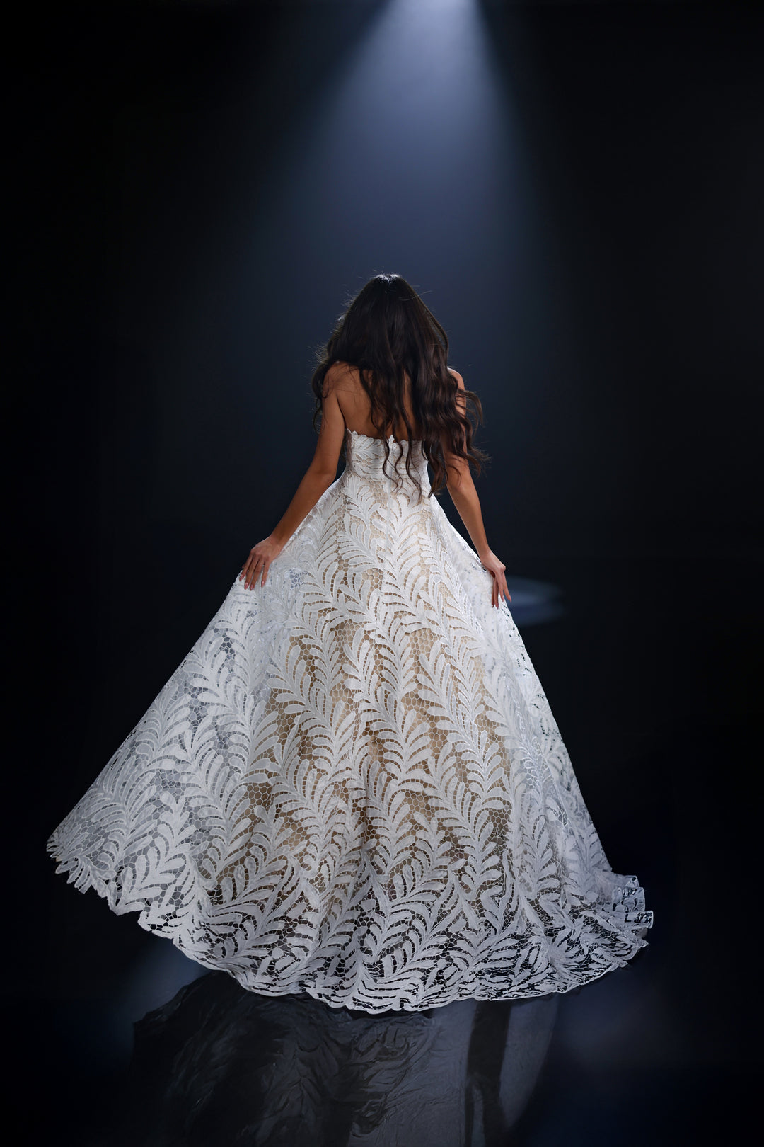 Nicoletta - NC4103 (Available in Ivory and Ivory/Nude)