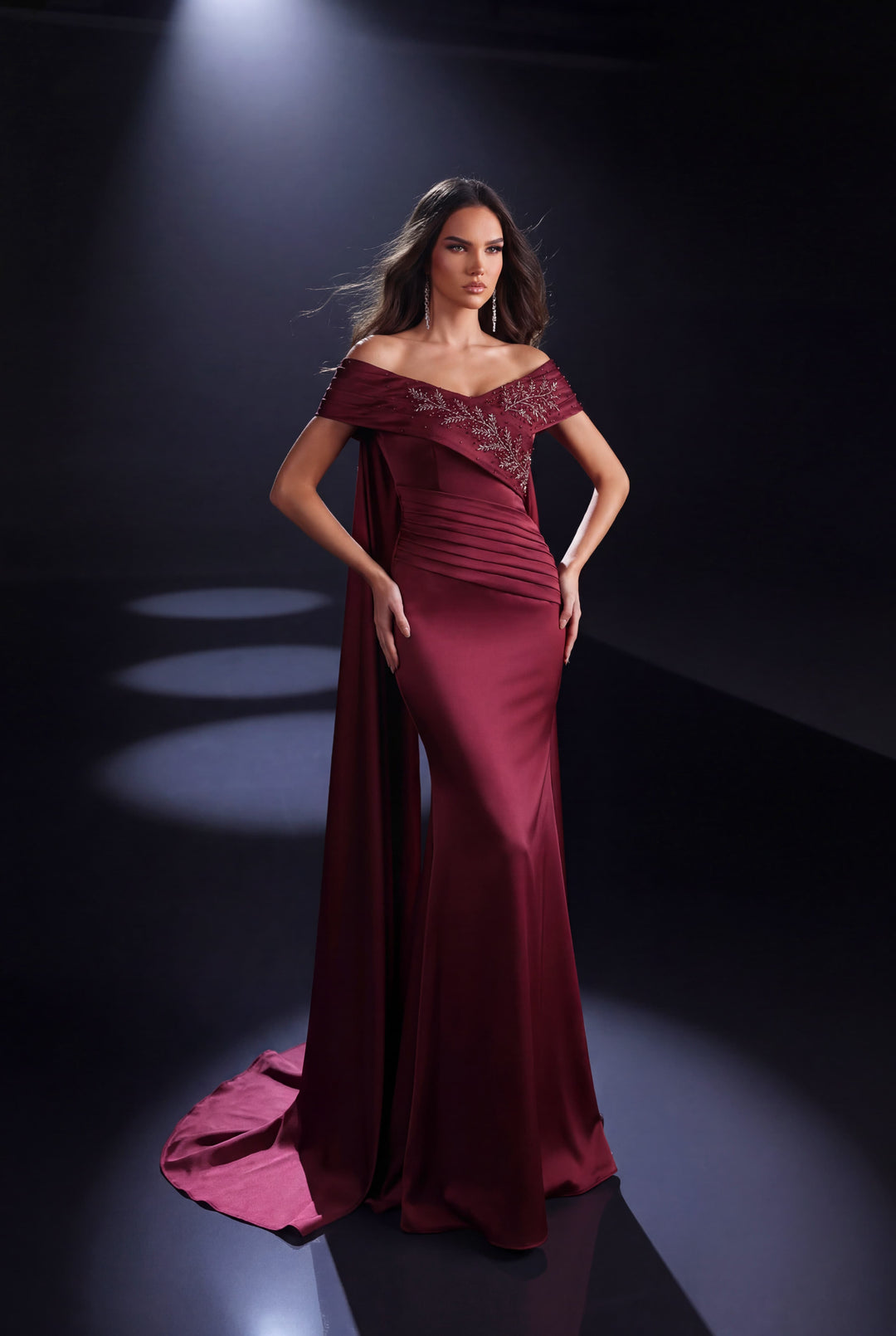 Nicoletta - NC4107 (Available in Pink and Wine)