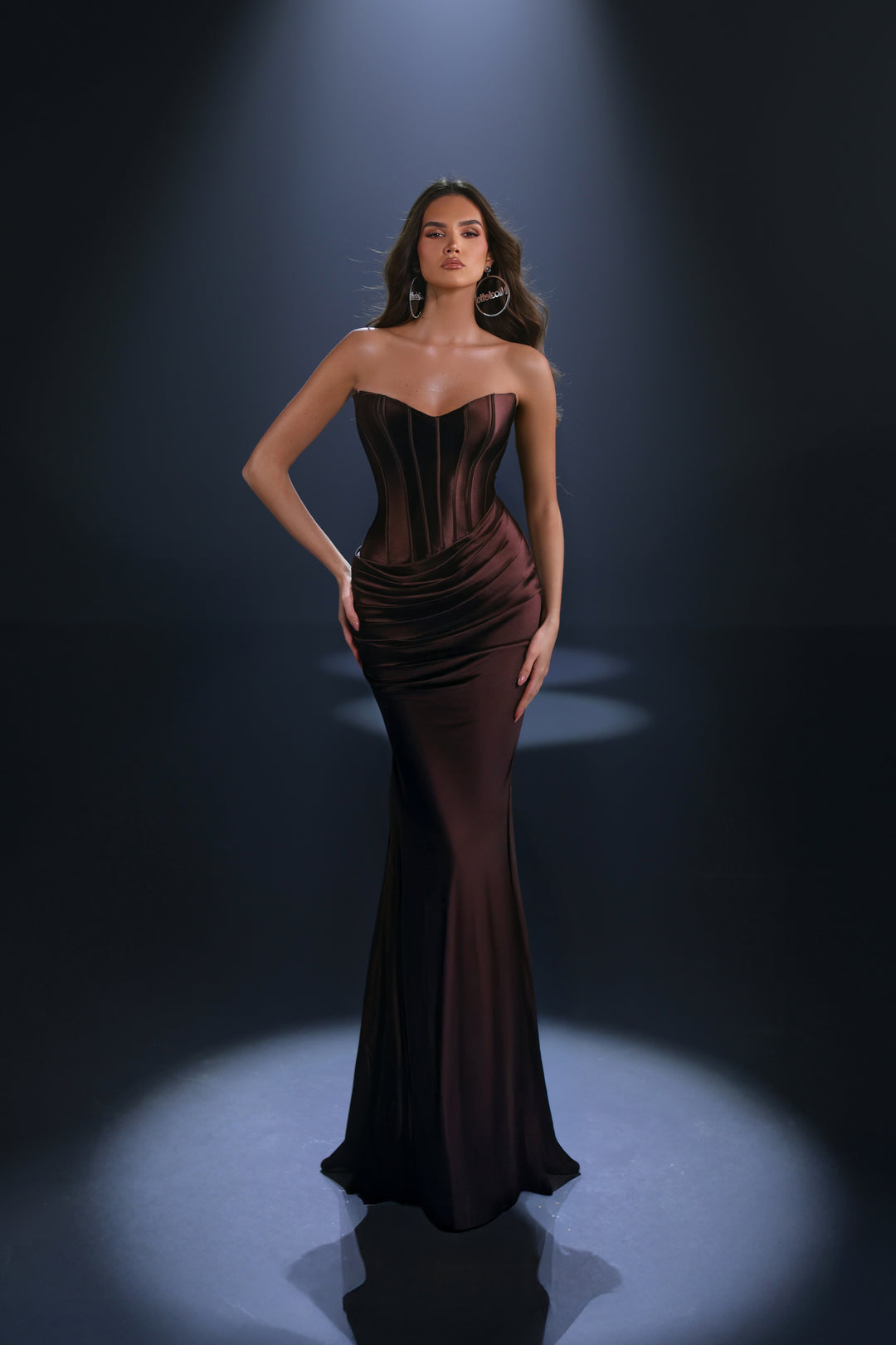 Nicoletta - NC4113 (Available in Ivory, Chocolate and Mulberry)