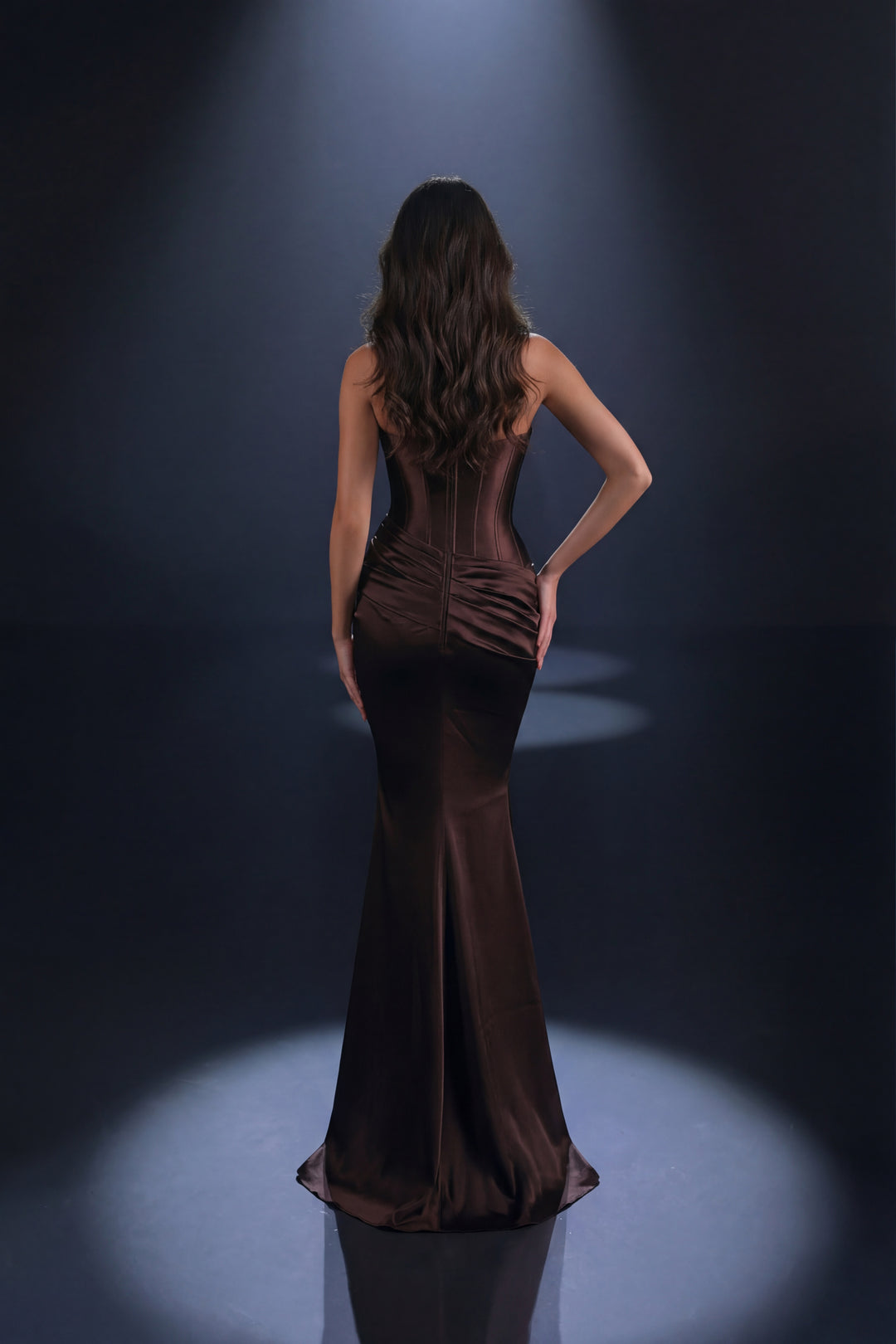 Nicoletta - NC4113 (Available in Ivory, Chocolate and Mulberry)