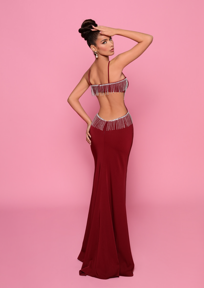 Nicoletta - NP173 (Available Black, Maroon, Lilac and Ivory)