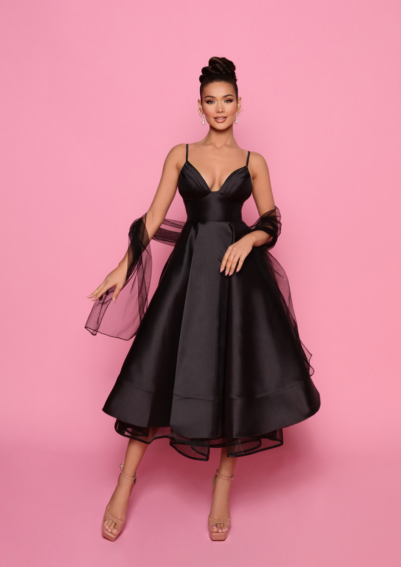 Nicoletta - NP175 (Available Black, Ivory and Emerald Green)