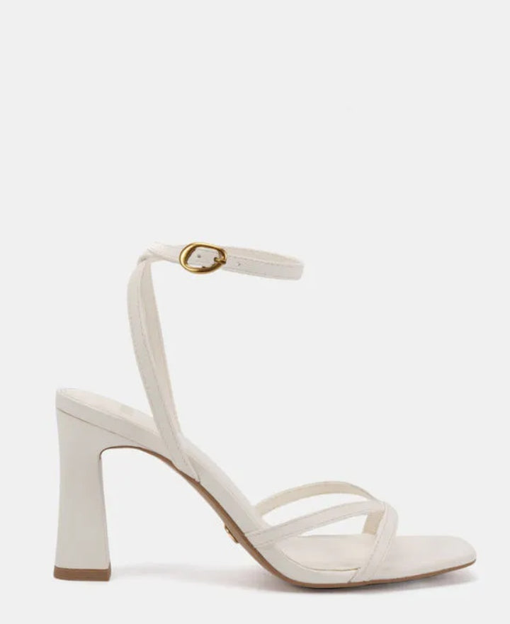 Novo Naira White Heels