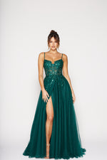 Tania Olsen Designs Niara PO2488 (Available in Wine, Black, Pale Blue and Emerald)