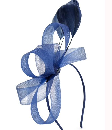 Morgan & Taylor Nyla Fascinator in Navy