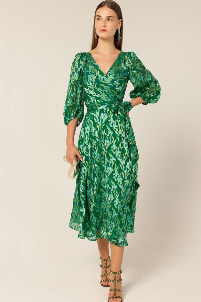 Sacha Drake Orchid Wrap Dress
