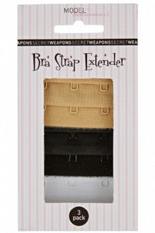 Secret Weapons 3 Hook Bra Extender 3 pack