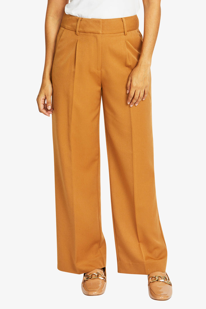 Ping Pong City Trouser in Dark Butterscotch