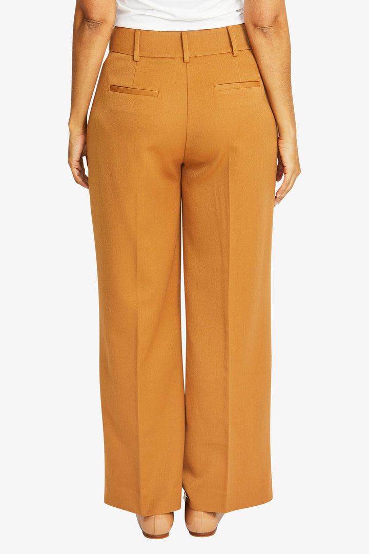 Ping Pong City Trouser in Dark Butterscotch