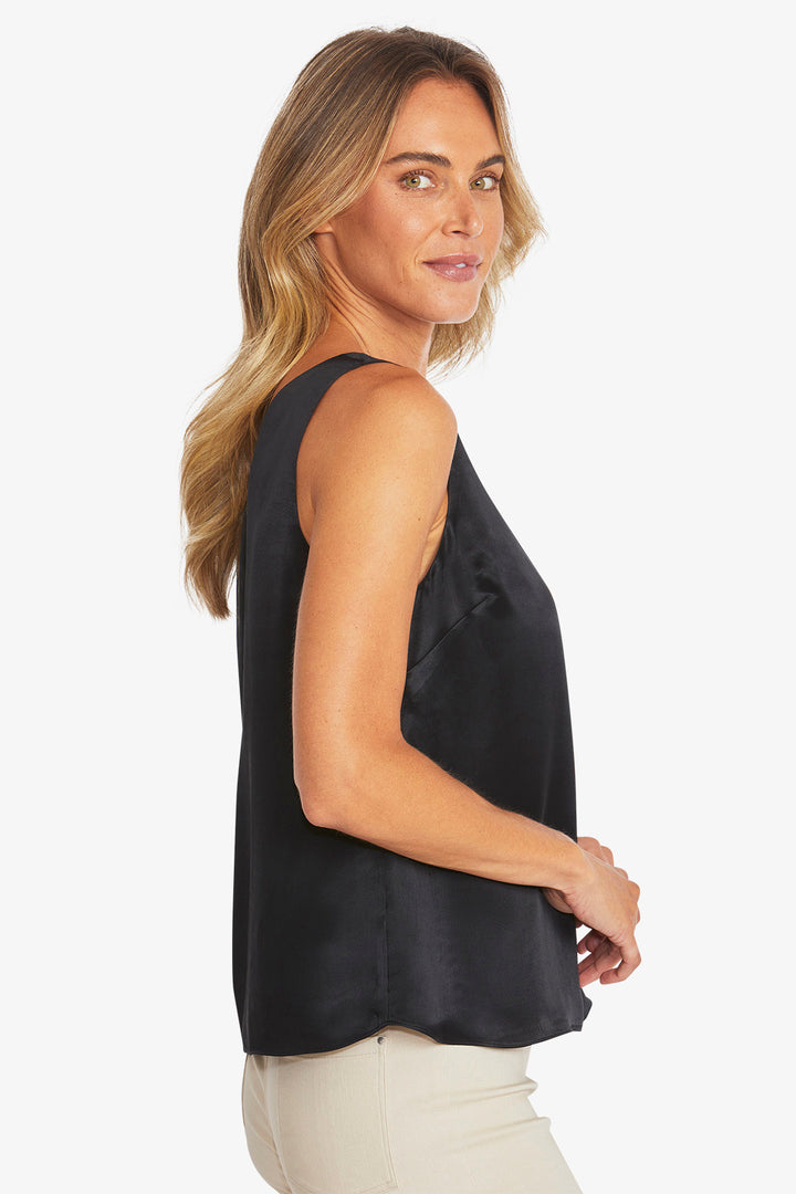 Ping Pong Kira Slinky Camisole in Black