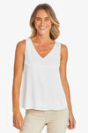 Ping Pong Kira Slinky Camisole in Ivory