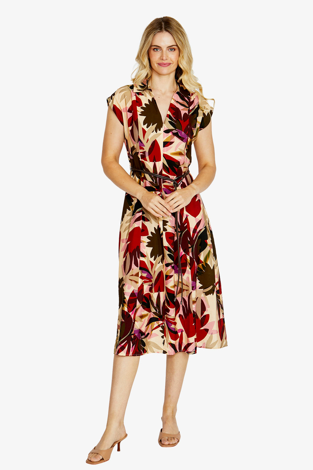 Ping Pong Sophie Sleeveless Belt Dress