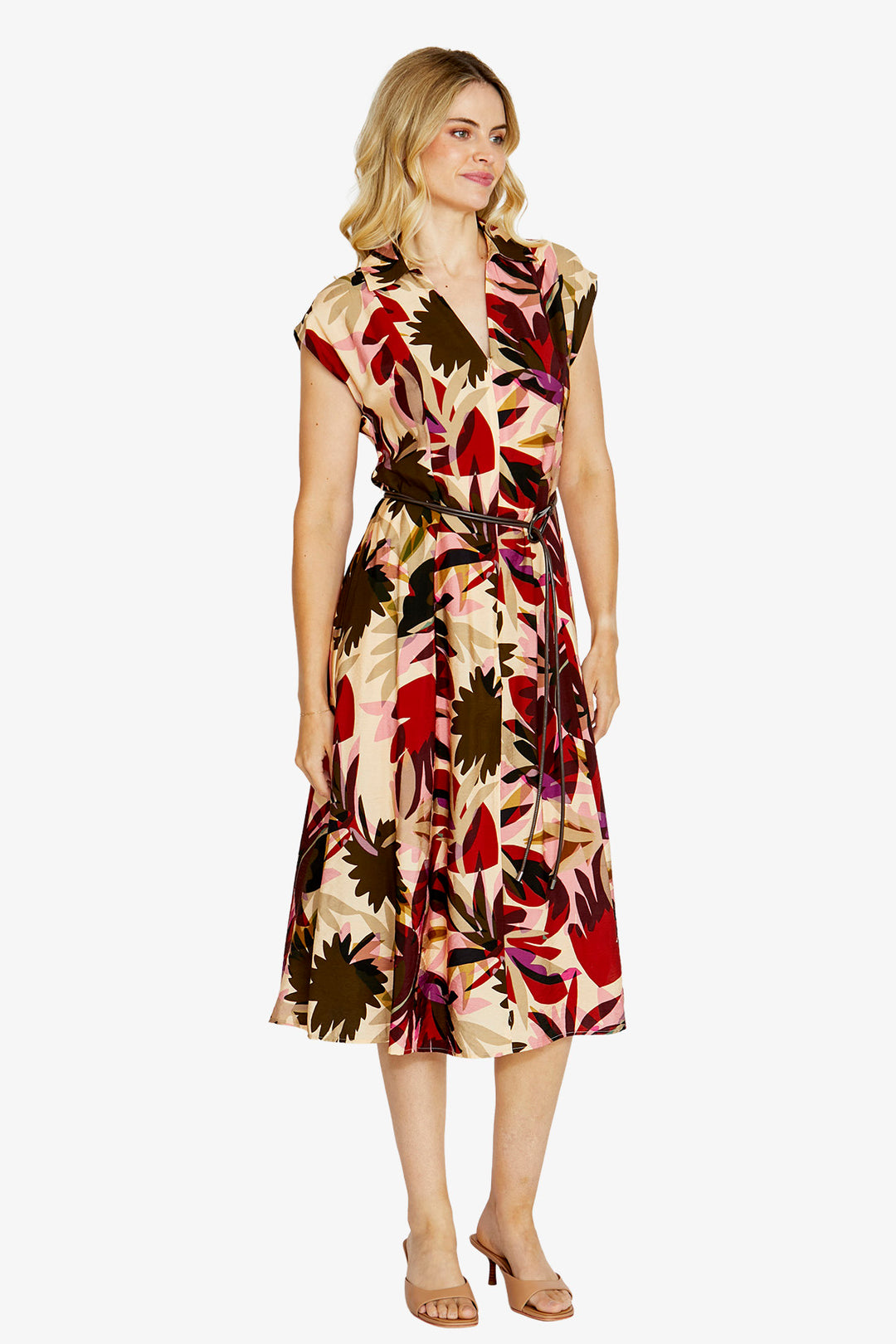 Ping Pong Sophie Sleeveless Belt Dress