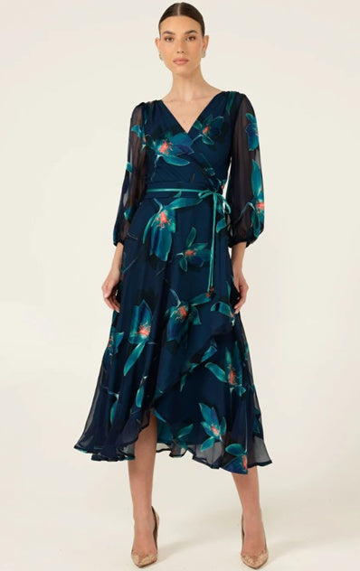 Sacha Drake Pendulum Wrap Dress