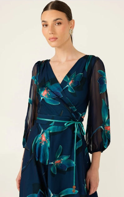 Sacha Drake Pendulum Wrap Dress