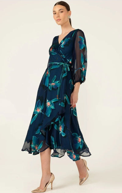 Sacha Drake Pendulum Wrap Dress