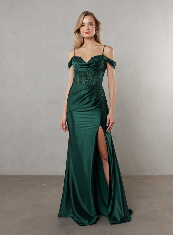 Poseur Faith PS2528 Available in Emerald and Steel Blue)