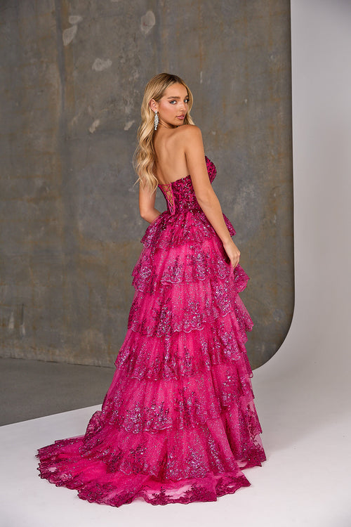 Tania Olsen Designs Reve PO2570 (Available in Hot Pink, Slate Blue and Emerald)