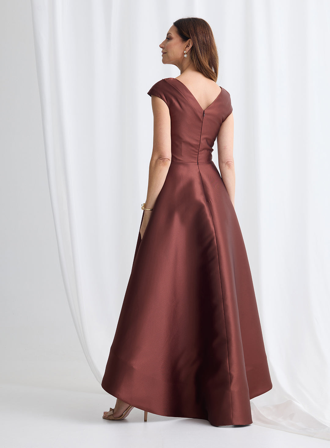 Trellis Lane Rosanella Dress TL1194 (Available in Emerald, Navy, Ivory, Pink, Black, Bronze and Ivory)