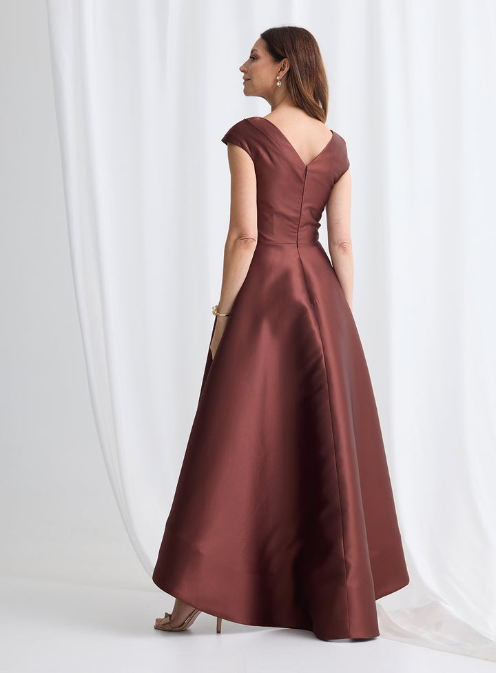 Trellis Lane Rosanella Dress TL1194 (Available in Emerald, Navy, Ivory, Pink, Black, Bronze and Ivory)