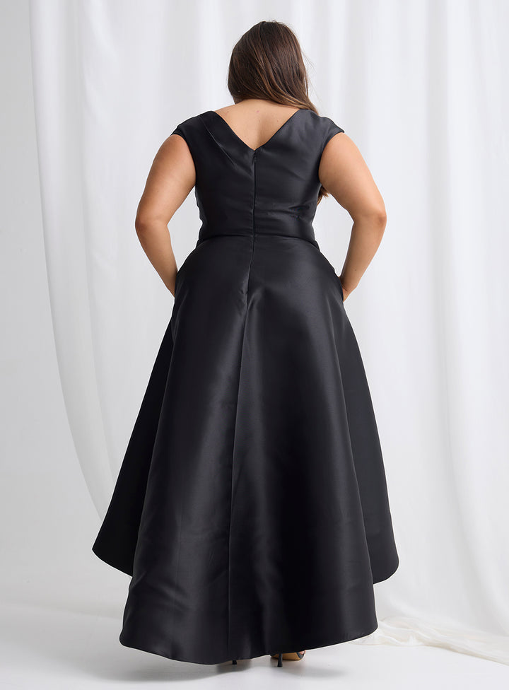 Trellis Lane Rosanella Dress TL1194 (Available in Emerald, Navy, Ivory, Pink, Black, Bronze and Ivory)