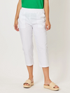 Threadz Santorini Cotton Pant in White