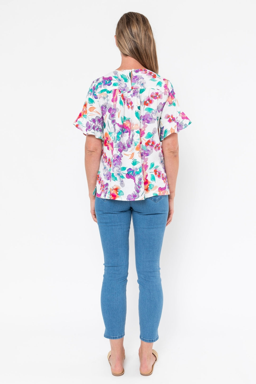 Jump Painterly Floral Top
