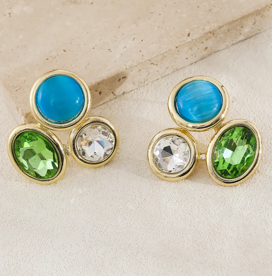 R7 Casual Circles Earrings 344