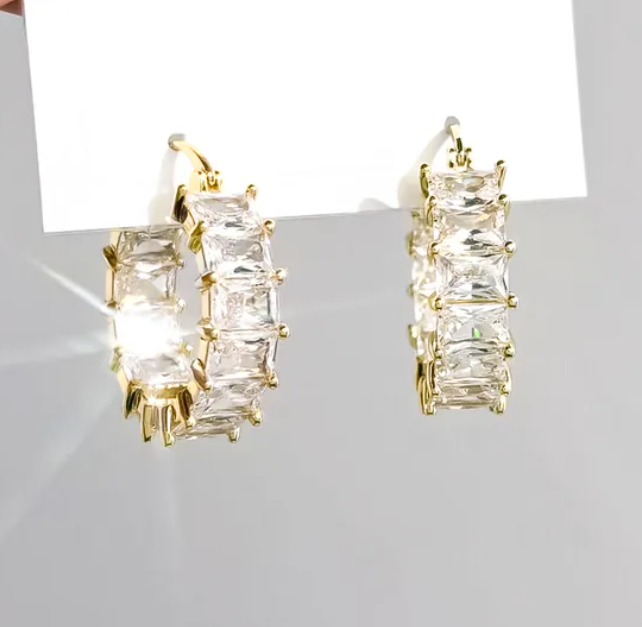 R7 Diamante Earrings 398