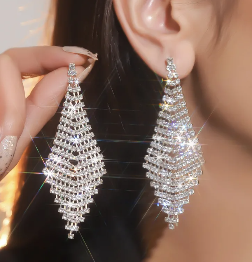 R7 Diamante Earrings 408