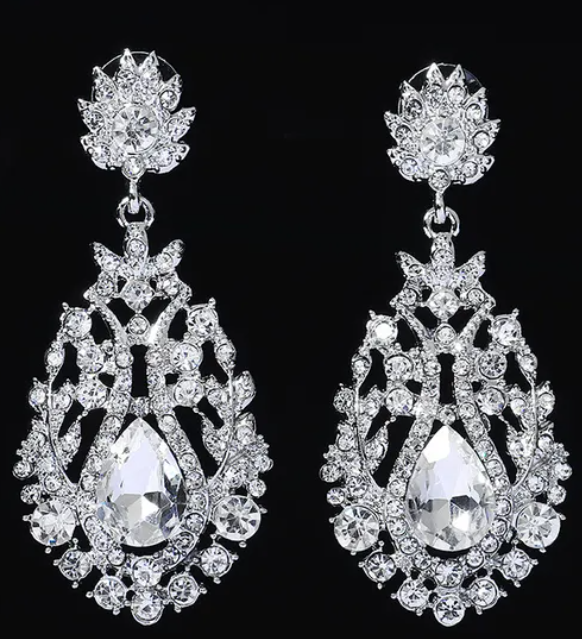 R7 Rhinestone Earrings 414