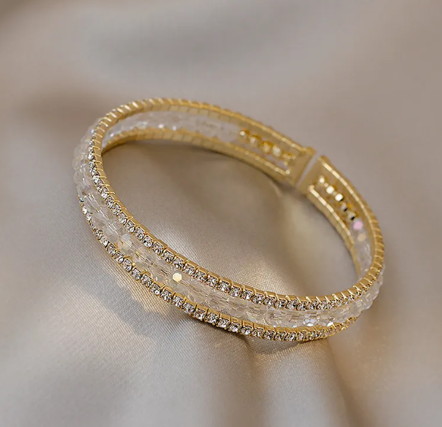 R7 Diamante and Gold Bracelet 452