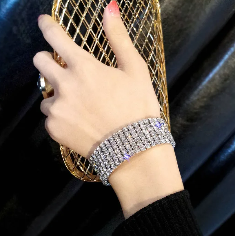 R7 Diamante Wide Bracelet 453