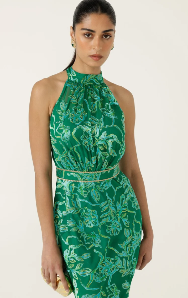Sacha Drake Tessa Halter Dress