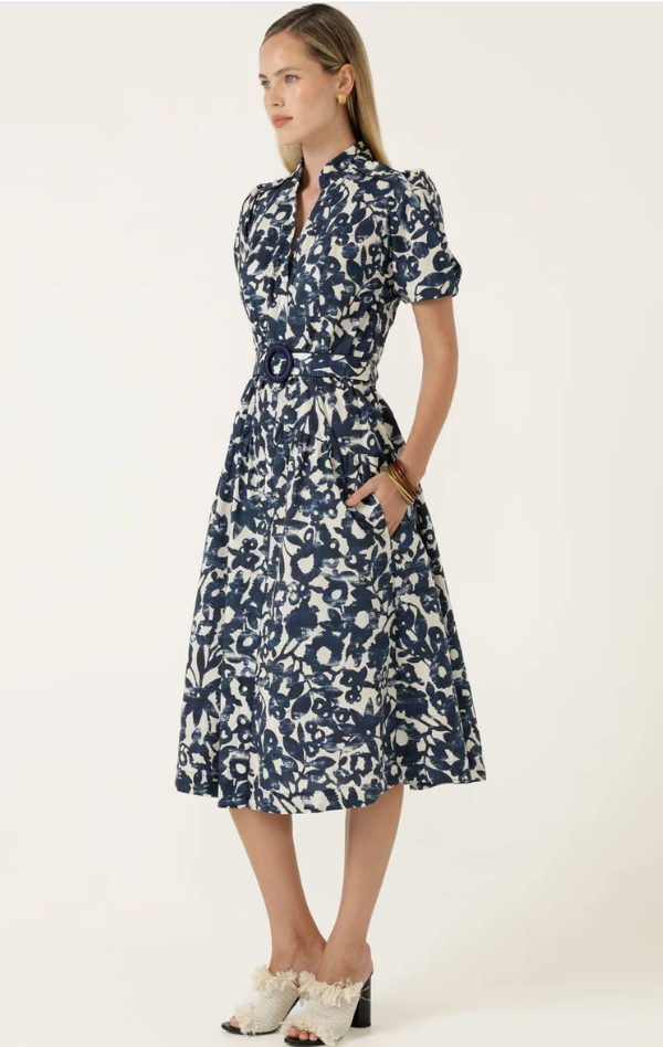 Sacha Drake Bateau Shirtmaker Dress