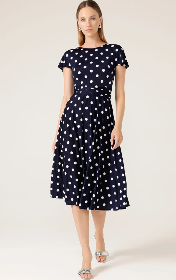 Sacha Drake Reverse Wrap Midi Dress