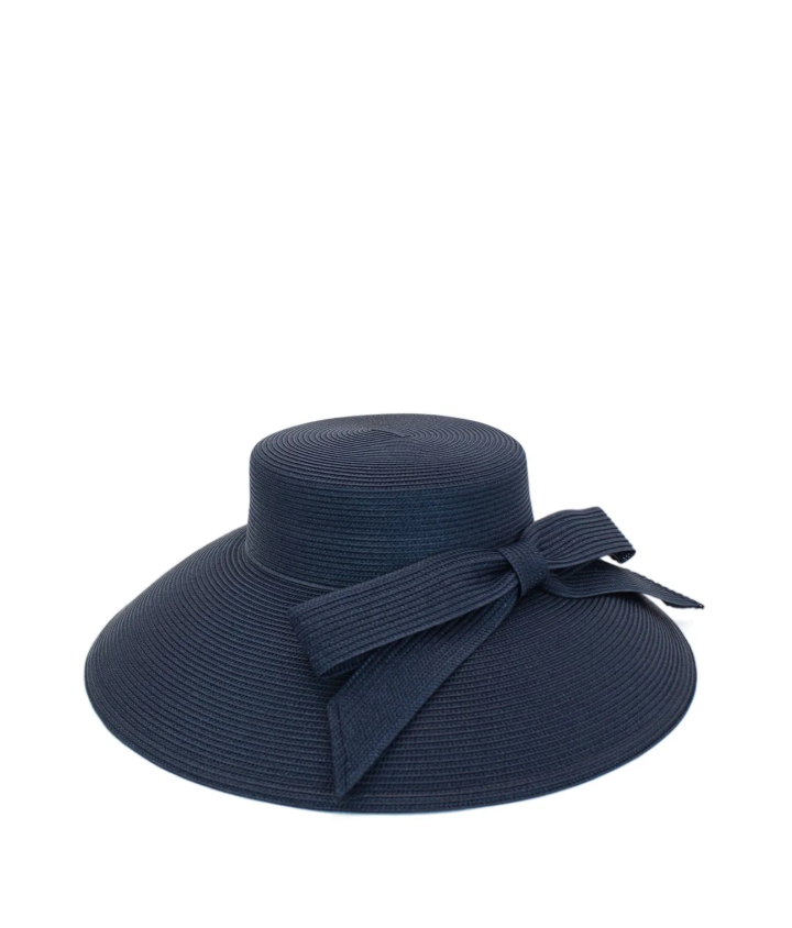 Morgan & Taylor Jess Droop Hat in Navy
