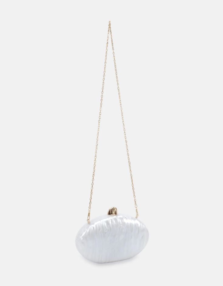 Novo Alini White Clutch