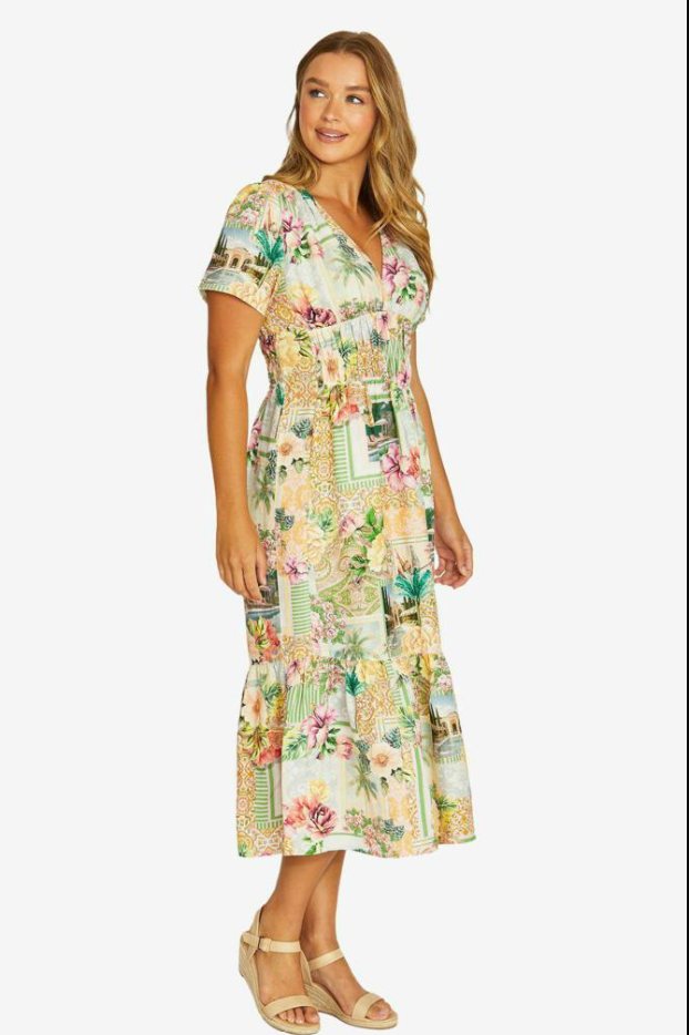 Jump Resort Roses Dress