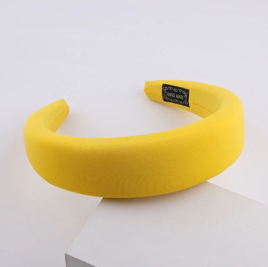 R7 Foam Headband in Yellow 476