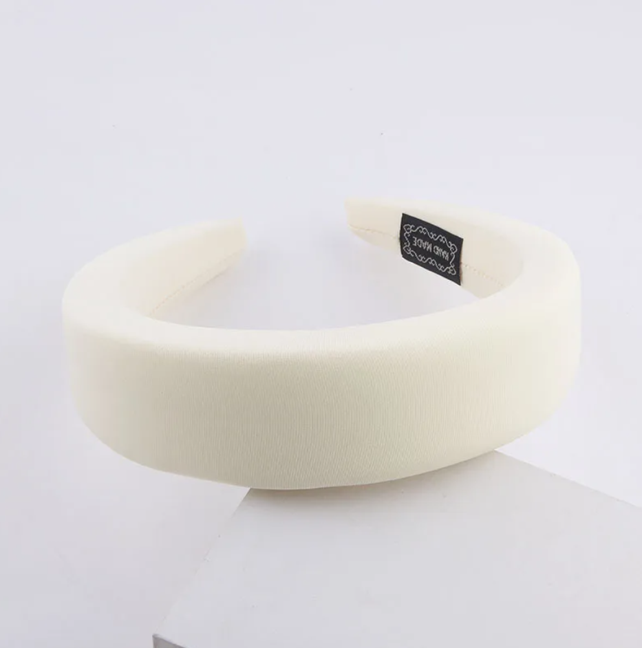 R7 Foam Headband in Cream 473