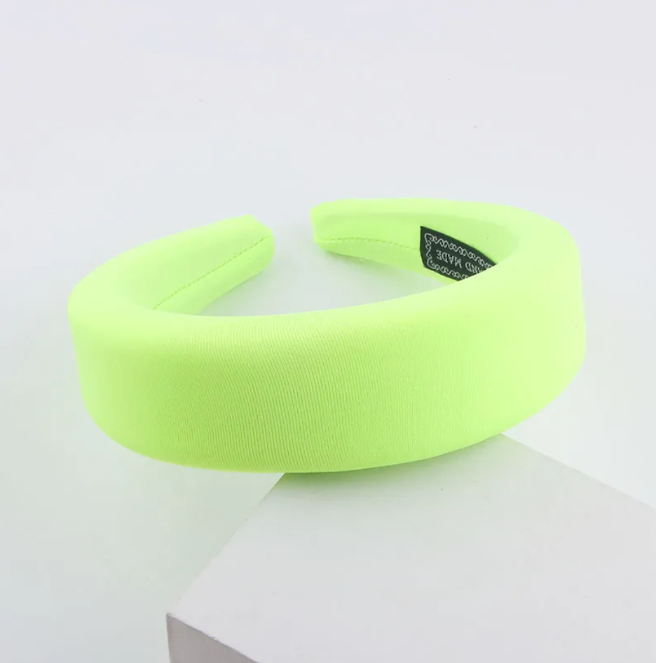 R7 Foam Headband in Neon Green 483